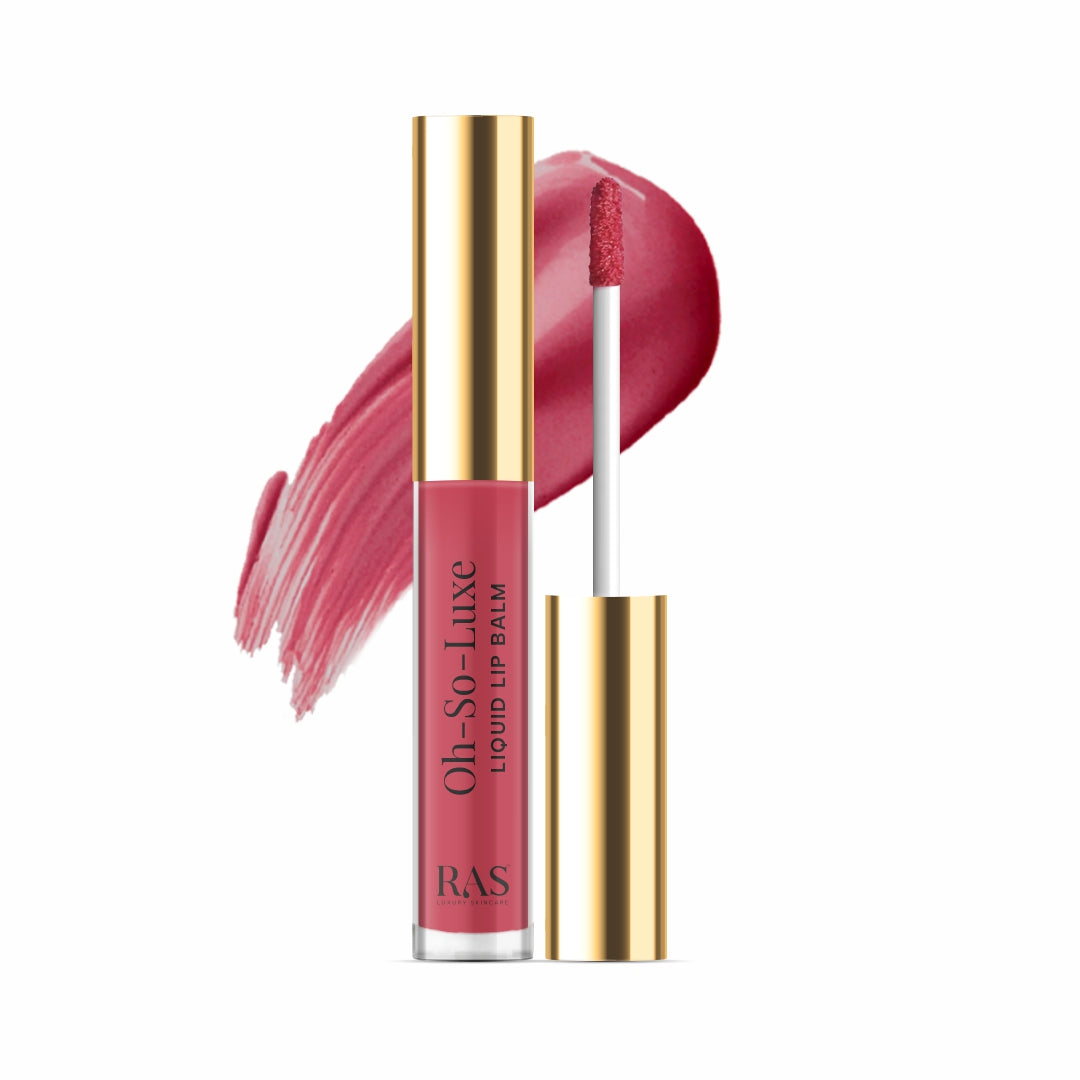 RAS Luxury Oils Oh-So-Luxe Tinted Liquid Lip Balm - Mauve Pink