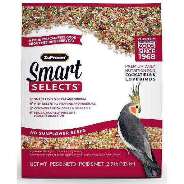 Zupreem Smart Selects Food Cockatiel & Lovebirds