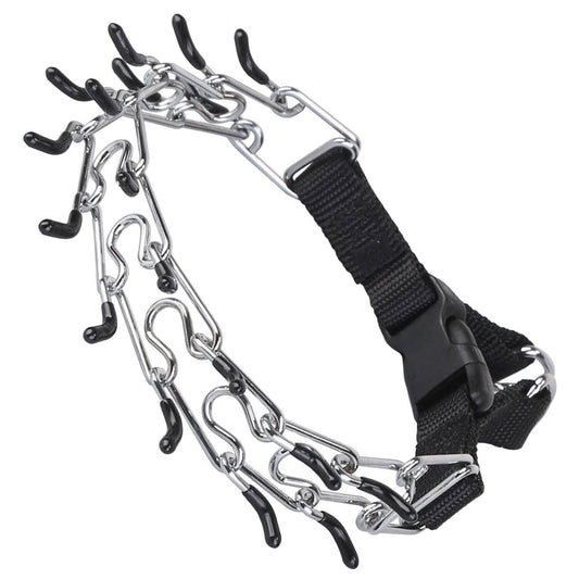 Adjustable Dog Choke Collar Training Chain