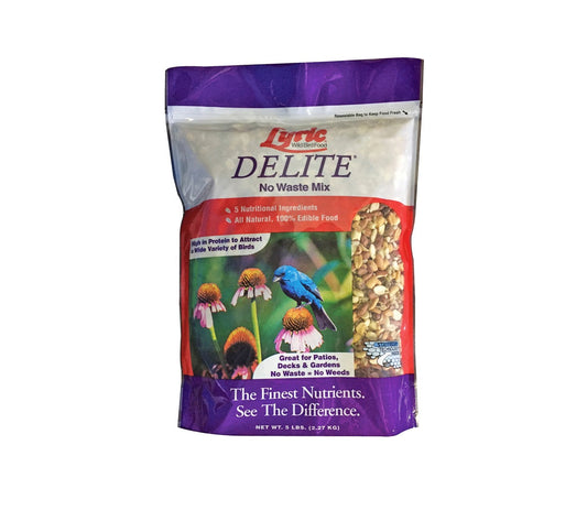 Lyric 26-47403 Delite Chickadee Peanuts Wild Bird Food, 5 lb