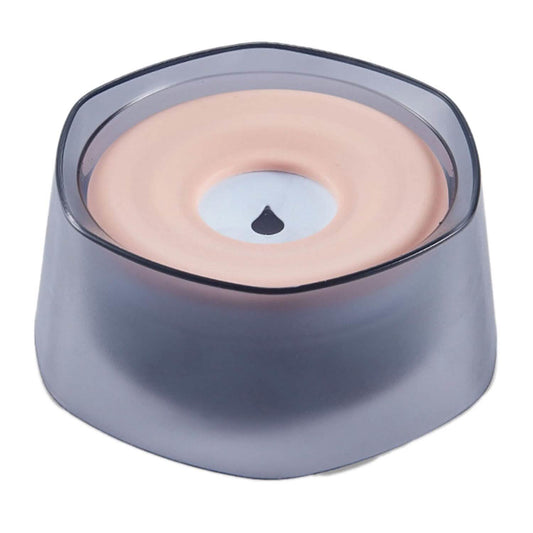 No Spill Dog Cat Water Bowl Spill Proof Slow Water Feeder Pet Supplies Pink - DailySale