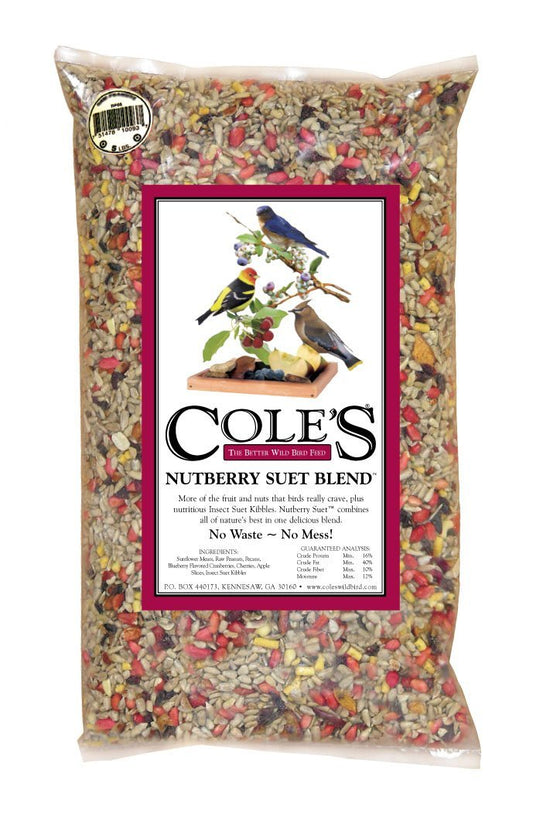 Cole's® NB10 Nutberry Suet Blend™ Bird Food, 10 Lb