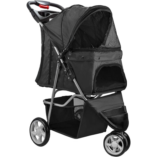 Paws & Pals Dog and Cat Folding Stroller