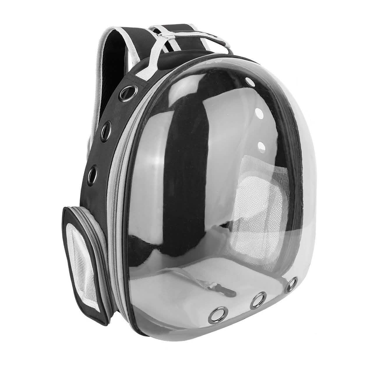 Pet Carrier Ventilate Backpack Pet Supplies Black - DailySale