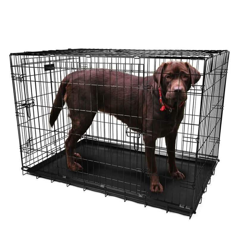 Pet Crates Folding Metal - Assorted Sizes Pet Supplies 42" - DailySale
