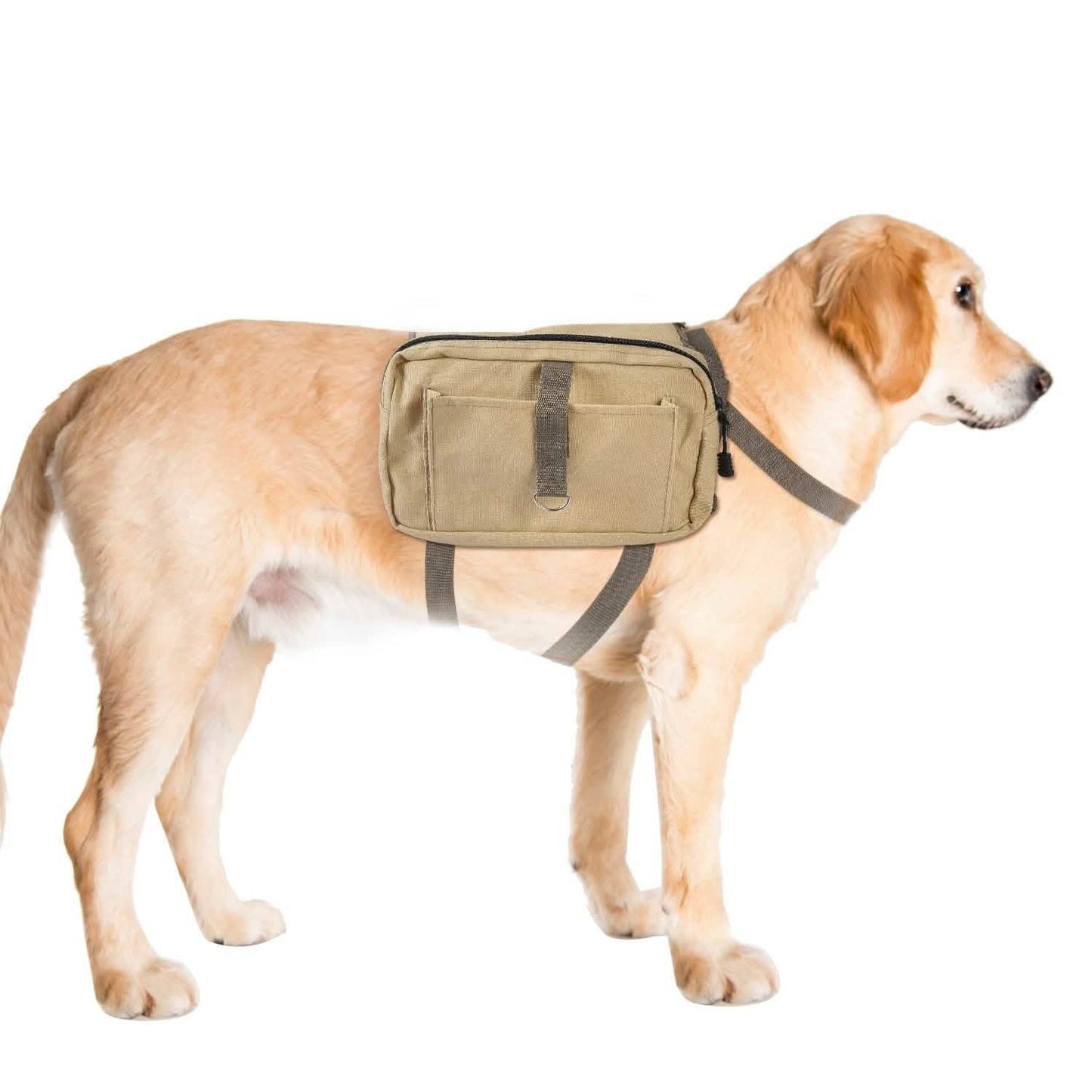 Pet Dog Backpack Hound Hiking Camping Saddle Bag
