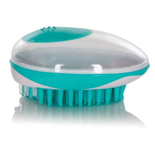 Pet Shampoo Dispensing Grooming Massage Brush Pet Supplies 1 Pack - DailySale