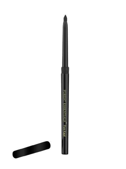 Forest Essentials Charcoal Black Gulaab Khaas Kajal - 0.3 gms