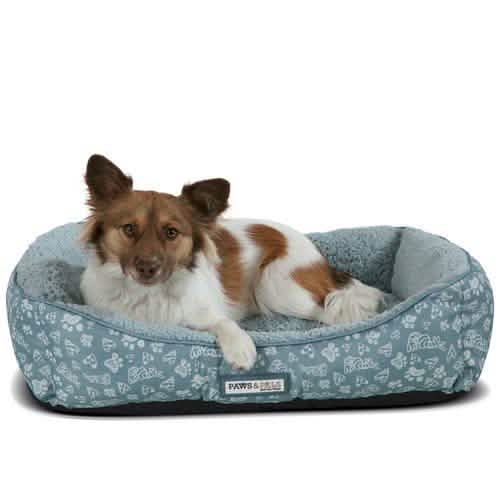 Tucker Murphy Pet Brownsdale Triangle Corner Lounger Pet Supplies Medium Blue - DailySale
