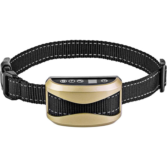 USB Rechargeable Waterproof Dog Bark Collar with Vibration and Beep