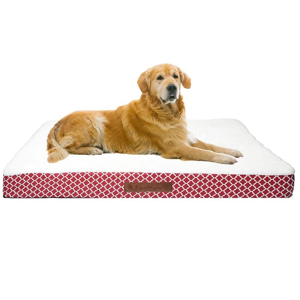 Wags & Whiskers Memory Foam Pet Bed - Assorted Styles Pet Supplies - DailySale